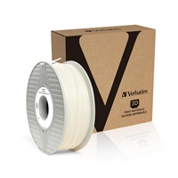VERBATIM 3D Printer Filament PLA 2.85mm, 126m, 1kg natural transparent(old PN 55282)