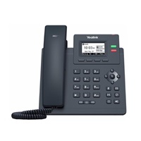 Yealink SIP-T31 IP telefon, 2,3" 132x64 grafický, 2x RJ45 10/100, 2x SIP, s adaptérem