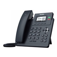 Yealink SIP-T31 IP telefon, 2,3" 132x64 grafický, 2x RJ45 10/100, 2x SIP, s adaptérem