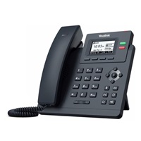 Yealink SIP-T31G IP telefon, 2,3" 132x64 grafický, 2x RJ45 10/100/1000, PoE, 2x SIP, s adaptérem