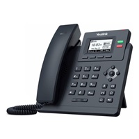 Yealink SIP-T31P IP telefon, 2,3" 132x64 grafický, 2x RJ45 10/100, PoE, 2x SIP, s adaptérem