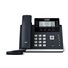 Yealink SIP-T43U IP telefon, 3,7" 360x160 grafický, 2x RJ45 10/100/1000, PoE, 12x SIP, 2x USB, bez adaptéru