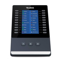Yealink EXP43 rozšiřující modul, barevný podsvícený, 20 prog. tl. (x3 strany), pro T43U / T46U / T48U