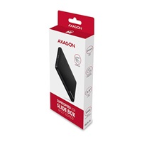 AXAGON EE25-SL, USB 3.2 Gen 1 - SATA 6G, 2.5" SLIDE box, bezšroubkový, černý