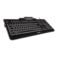 CHERRY klávesnice se čtečkou karet KC 1000 SC/ USB/ ISO 7816 podporované karty/ černá/ CZ layout