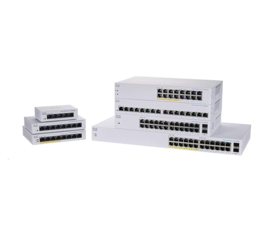 Cisco switch CBS110-5T-D (5xGbE, fanless)