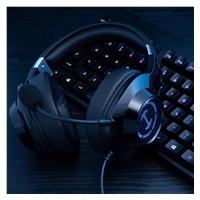 EDIFIER sluchátka G2II, USB, RGB, černá