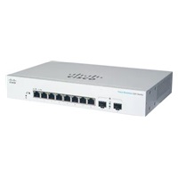 Cisco switch CBS220-8T-E-2G (8xGbE,2xSFP,fanless)