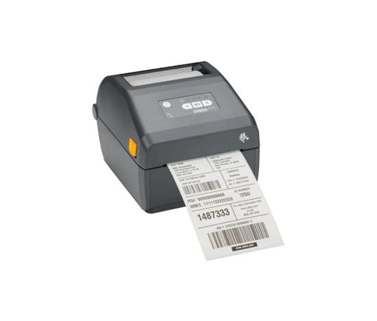Zebra ZD421c, cartridge, 8 dots/mm (203 dpi), RTC, EPLII, ZPLII, USB, USB Host, BT (BLE), grey