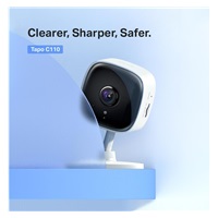 TP-Link Tapo C110 domácí/indoor kamera, (3MP, 1296p, WiFi, IR 10m, microSD)