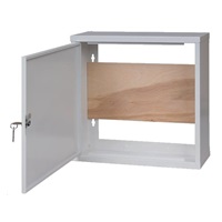 LEXI-Net univerzální skříň Basic 400x400x150 mm, montážní deska, bílá