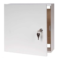 LEXI-Net univerzální skříň Basic 300x300x100 mm, montážní deska, bílá