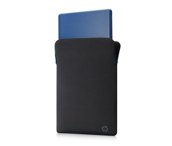 HP Protective Reversible 15.6 Black/Blue Laptop Sleeve - pouzdro