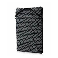 HP Protective Reversible 15 Blk/Geo Sleeve - pouzdro
