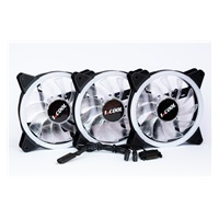 1stCOOL Fan KIT AURA EVO 1 ARGB, 3x Dual Ring ventilátor + ARGB Nano řadič