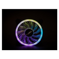 1stCOOL Fan AURA EVO Dual Ring ARGB ventilátor 12cm