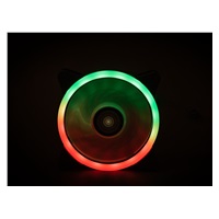 1stCOOL Fan AURA EVO Dual Ring ARGB ventilátor 12cm