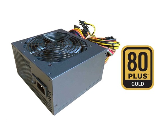 Fortron zdroj 650W FSP650-50ABA 80PLUS GOLD, bulk, černá