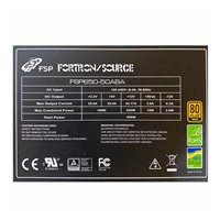 Fortron zdroj 650W FSP650-50ABA 80PLUS GOLD, bulk, černá