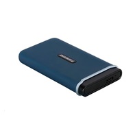 TRANSCEND externí SSD ESD370C 250GB, USB 3.1 Gen.2, modrá