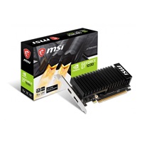 MSI VGA NVIDIA GeForce GT 1030 2GHD4 LP OC, GT 1030, 2GB DDR4, 1xDP, 1xHDMI