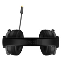 CONNECT IT DOODLE RGB herní sluchátka s mikrofonem, 2xJack+USB, černá