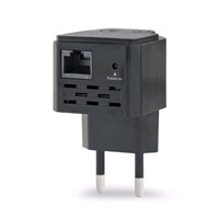 GEMBIRD Wifi repeater WNP-RP300-03 300 Mbps, černá