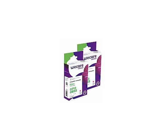 WECARE Wkład ARMOR do EPSON Stylus D78/ DX4000 (T071340), pack czerwona, 2x9ml