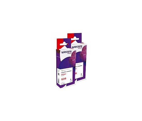 WECARE Wkład ARMOR do CANON iP4850 (CLI526BK), pack czarny, 2x10,5ml