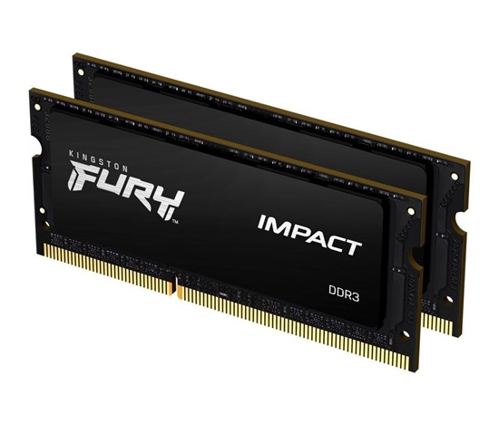 KINGSTON SODIMM DDR3L 16GB (Kit of 2) 1866MT/s CL11 1.35V FURY Impact