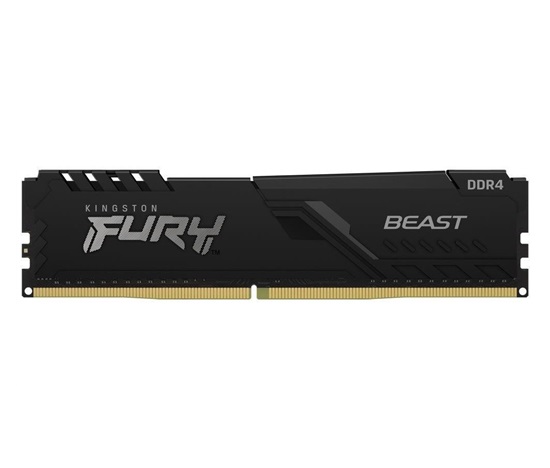 KINGSTON DIMM DDR4 16GB 3200MT/s CL16 FURY Beast Černá