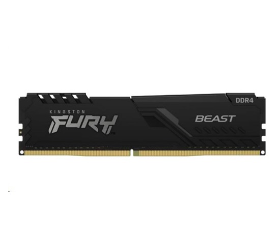 KINGSTON DIMM DDR4 16GB (Kit of 2) 3733MT/s CL19 FURY Beast Černá