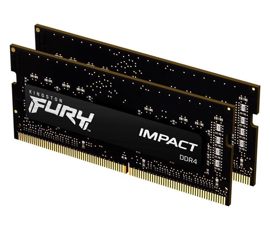 KINGSTON SODIMM DDR4 16GB (Kit of 2) 2666MT/s CL15 FURY Impact