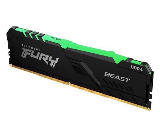 KINGSTON DIMM DDR4 32GB 2666MT/s CL16 FURY Beast RGB