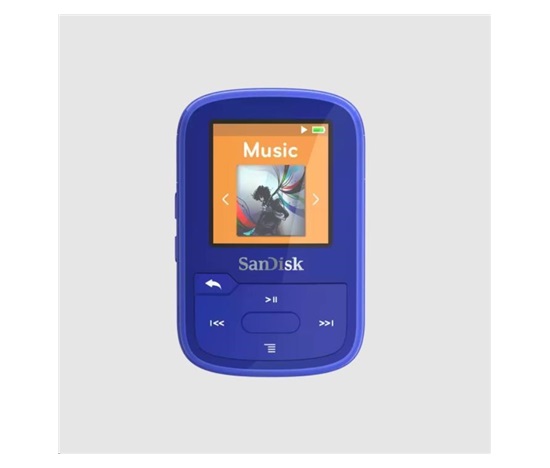 SanDisk Clip Sport Plus MP3 Player 32GB, Blue