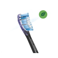 Philips HX9054/33 Sonicare G3 Premium Gum Care, náhradní hlavice, standardní hlavice, 4 kusy, nasazovací, černá