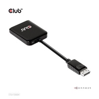 Club3D hub MST (Multi Stream Transport) DisplayPort 1.4 na 2xHDMI Dual Monitor 4K60Hz (M/F)