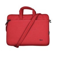 TRUST Pouzdro na notebook 16" Bologna Slim Laptop Bag Eco, červená