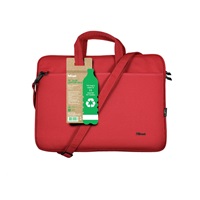 TRUST Pouzdro na notebook 16" Bologna Slim Laptop Bag Eco, červená