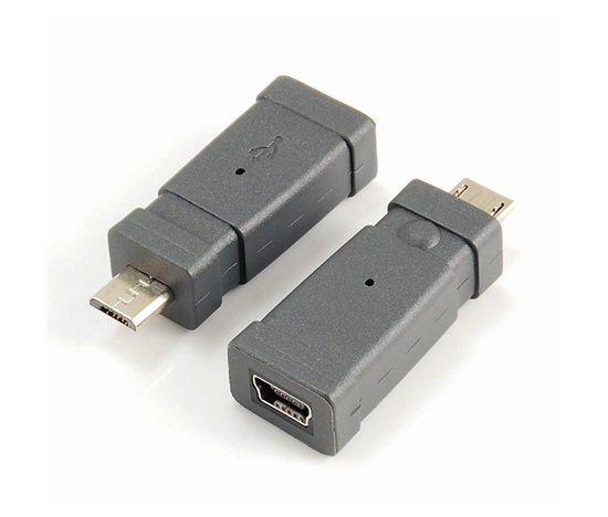 PremiumCord USB redukce Mini 5 PIN/female - Micro USB/male