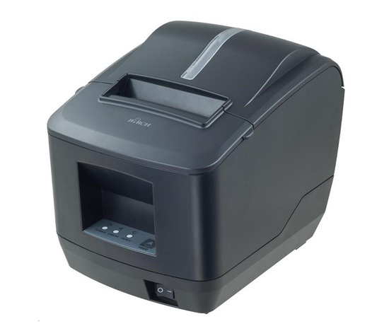 Birch CP-Q1 Pokladní tiskárna s řezačkou, USB+LAN, černá, tisk v českém jazyce
