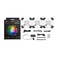 IN WIN CPU chladič ASN120 3-PACK, 500-1800 RPM, 35 dBA, 77.17 CFM