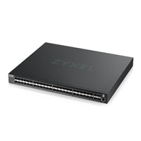 Zyxel XGS4600-52F L3 Managed Switch, 48x SFP, 4x RJ45/SFP, 4x 10G SFP+, dual PSU