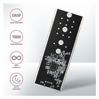 AXAGON EEM2-GTR, USB-C 3.2 Gen 2 - M.2 NVMe SSD metal THIN RIB box