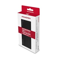 AXAGON EEM2-GTR, USB-C 3.2 Gen 2 - M.2 NVMe SSD metal THIN RIB box