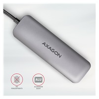 AXAGON HMC-5, USB 3.2 Gen 1 hub, porty 2x USB-A, HDMI, SD/microSD slot, PD 100W, kabel USB-C 20cm