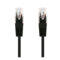 C-TECH kabel patchcord Cat5e, UTP, černý, 1m