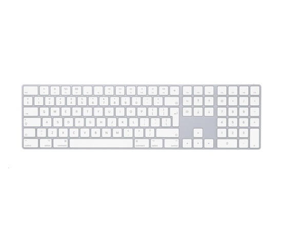 APPLE Magic Keyboard with Numeric Keypad Silver- Intl Layout