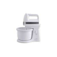 Orava SL-400 C ruční šlehač s nádobou, 400 W, 85 dB, 5 rychlostí, 2.5 l objem mísy, pulzní spínač, bílá