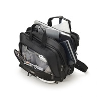 DICOTA Eco Top Traveller Twin PRO 14-15.6” Black